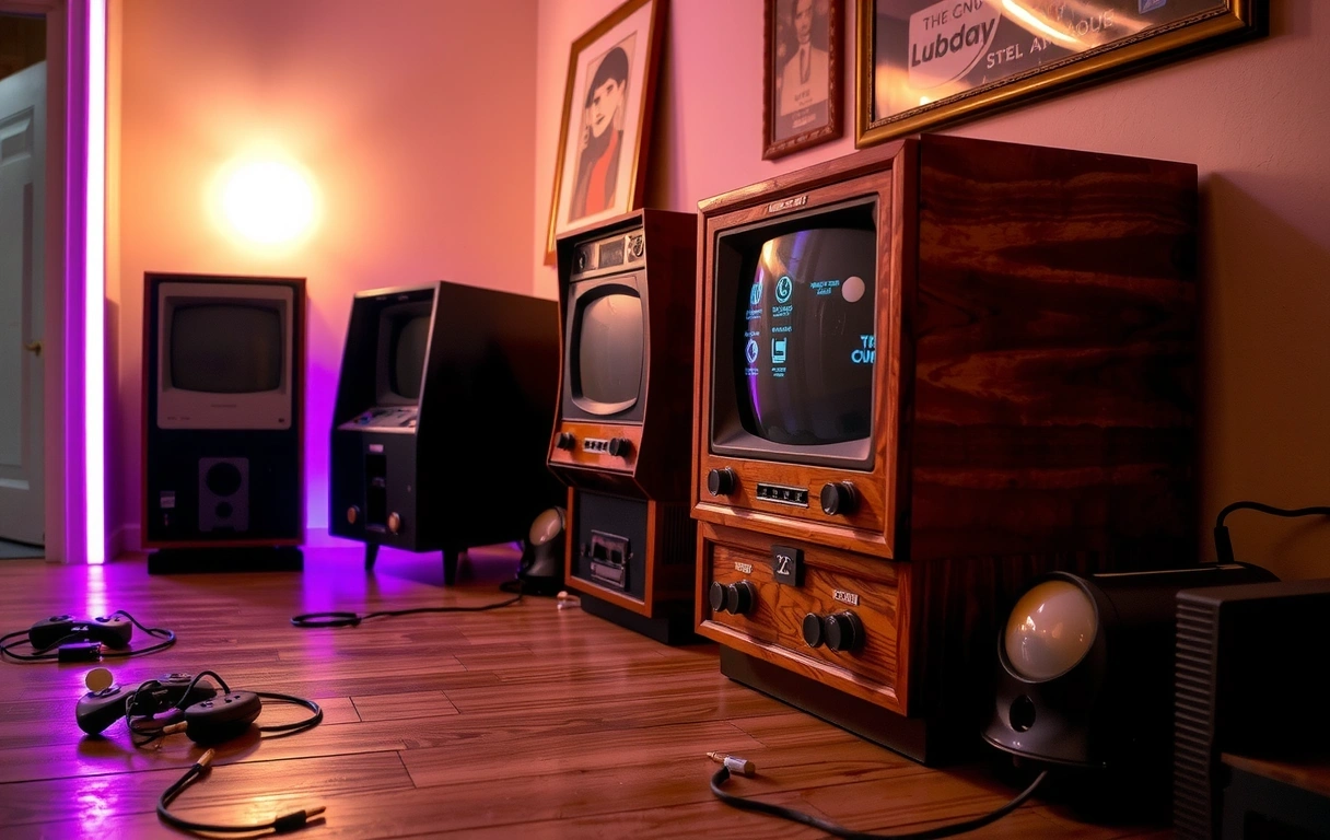 Atmospheric studio lighting